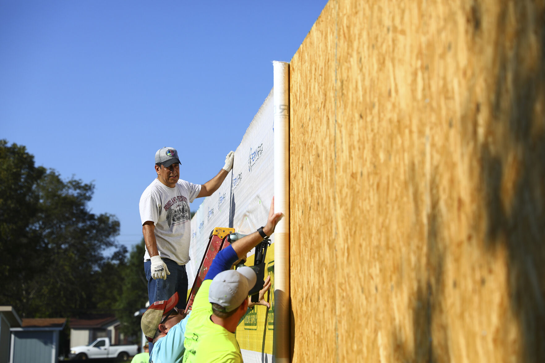 Habitat for Humanity candidate build